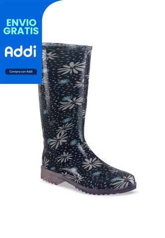 Botas Pvc Tiffany Estampada Roz M.Color Para Mujer Croydon Croydon