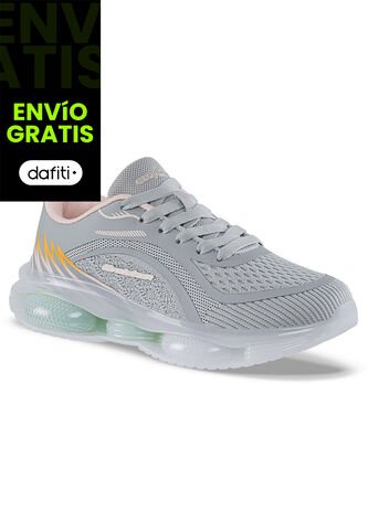 Tenis Running Lumo Gris Osc Croydon Para Mujer Croydon