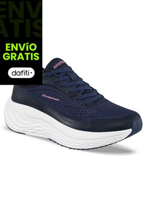 Tenis Running Zapi Azul Osc Croydon Para Mujer