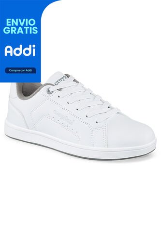Tenis Colegio Tirtel C Blanco Para Niño Y Niña Croydon Croydon