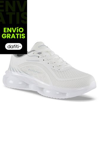 Tenis Running Lumo Blanco-Blanco Croydon Para Mujer Croydon