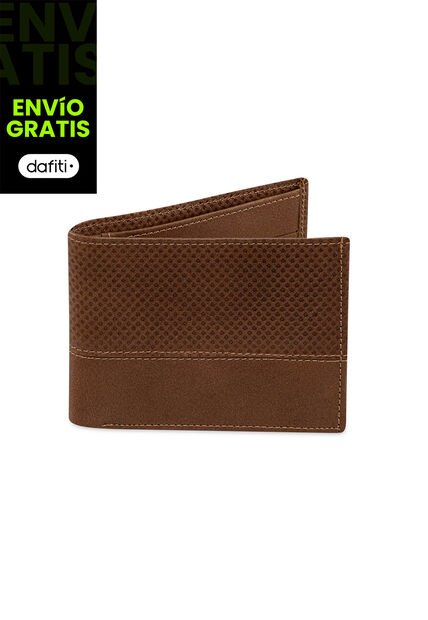 Billetera Robert Miel Para Hombre Croydon