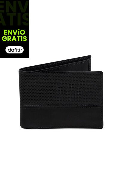Billetera Robert Negro Para Hombre Croydon