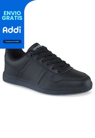 Tenis Colegio Radin C Negro Para Niño Y Niña Croydon Croydon