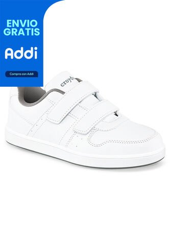 Tenis Colegio Radin V Blanco Para Niño Y NIña Croydon Croydon