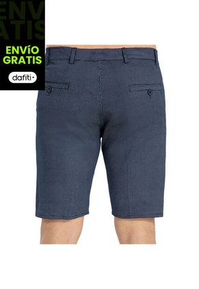 Bermuda Dereck Azul Para Hombre Croydon