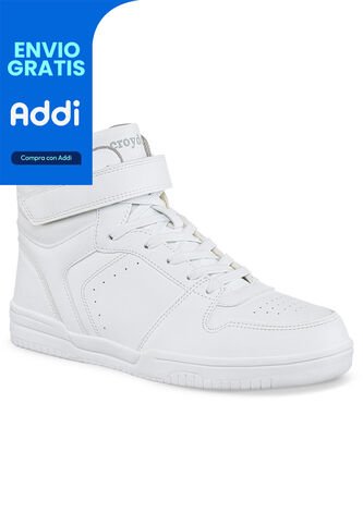 Tenis Colegio Faler Blanco Para Niña Y Niño Croydon Croydon