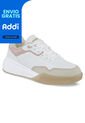 Tenis Keilen Blanco-Café Para Mujer Croydon de Croydon