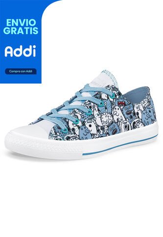 Tenis Lumale Bajo Azul Para Niña Croydon Croydon