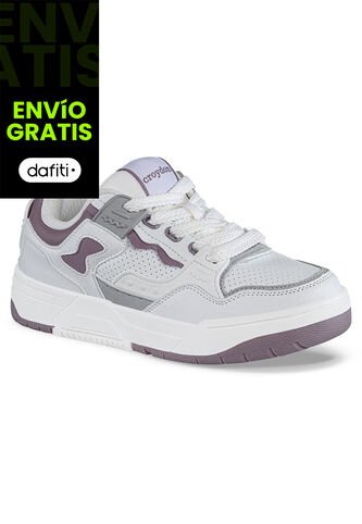 Tenis Urbanos Gimur Blanco Croydon Para Mujer Croydon
