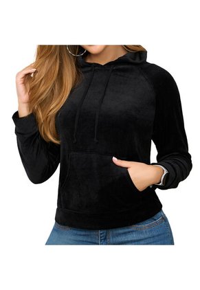 Buzo Amarella Negro Para Mujer Croydon