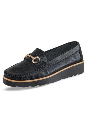 Mocasines Sheila Negro Para Mujer Croydon Croydon