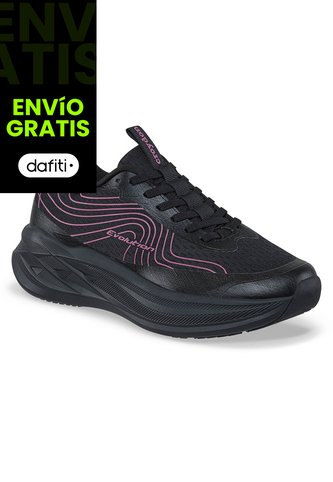 Tenis Running Syhu Negro Croydon Para Mujer Croydon