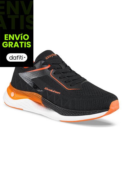 Tenis Running Sibo Negro Croydon Para Hombre