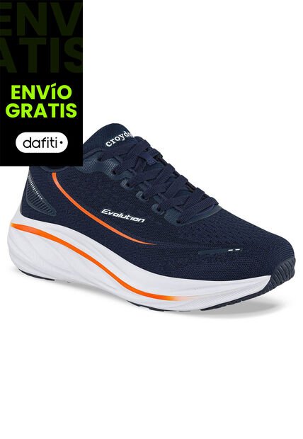 Tenis Running Fardo Azul Osc Croydon Para Hombre
