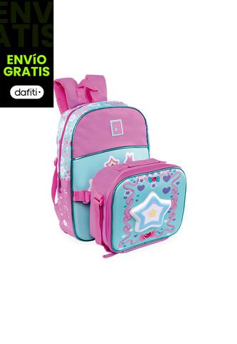 Morral + Lonchera Star Agua Para Niña Croydon Croydon