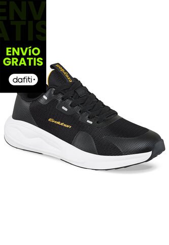 Tenis Running Dorf Negro Croydon Para Hombre Croydon