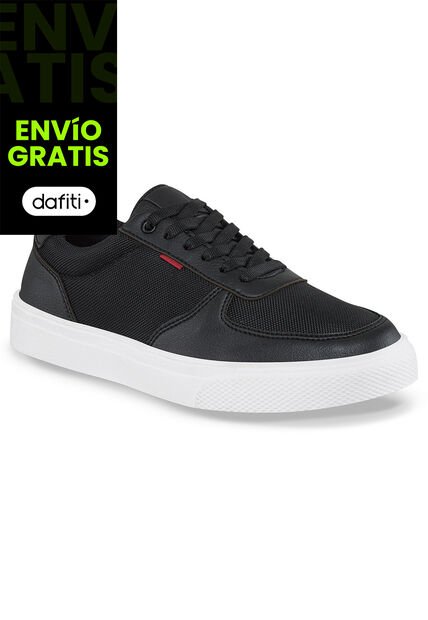 Tenis Urbanos Brooklyn Negro Croydon Para Hombre