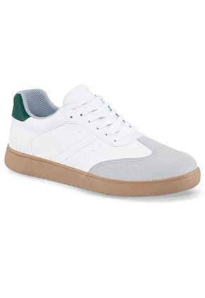 Tenis Kameko Blanco-Verde Para Hombre Croydon