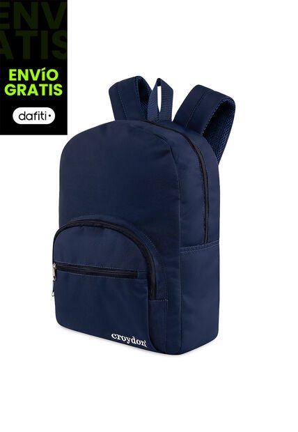 Kit Morral Institucional Azul Para Hombre Y Mujer Croydon