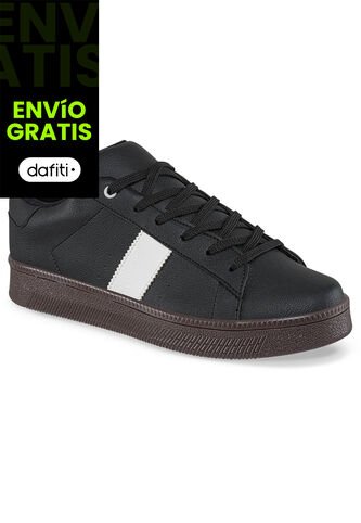 Tenis Urbanos Derick Negro Croydon Para Hombre Croydon