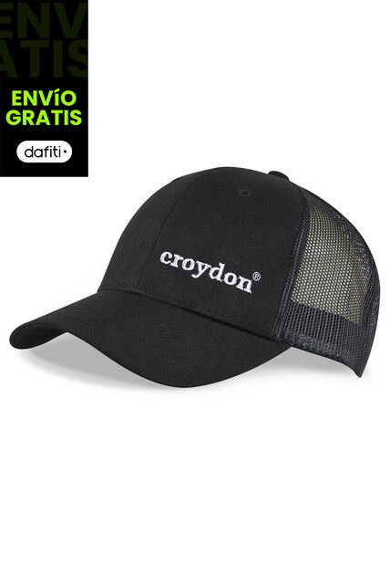 Gorra Institucional Negro Para Hombre Y Mujer Croydon