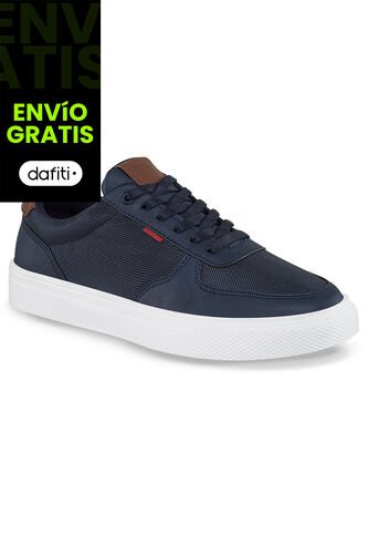 Tenis Urbanos Brooklyn Azul Croydon Para Hombre Croydon