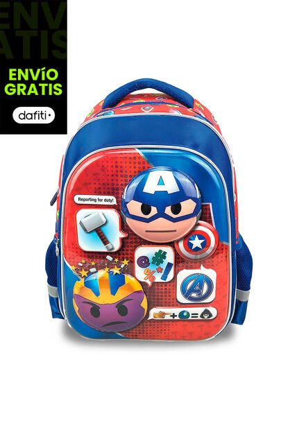 Morral Avengers Azul Para Niño Y Niña Croydon