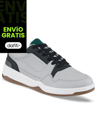 Tenis Urbanos Manzur Gris Croydon Para Hombre Croydon