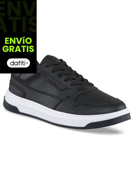 Tenis Urbanos Isak Negro Croydon Para Hombre