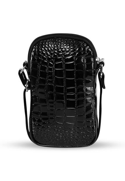 Portacelular Irina Negro Para Mujer Croydon