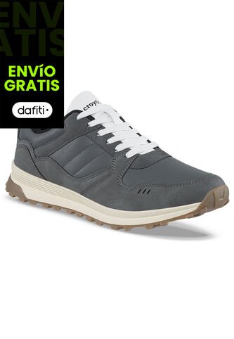 Tenis Urbanos Fuder Gris Para Hombre Croydon Croydon