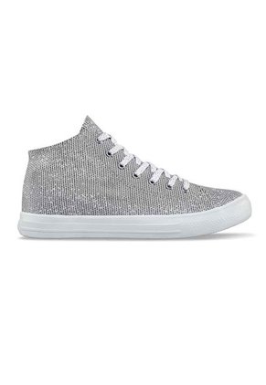 Botines Helje Alto Gris Para Mujer Croydon