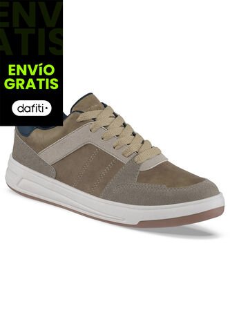 Tenis Urbanos Rolon Beige Para Hombre Croydon Croydon