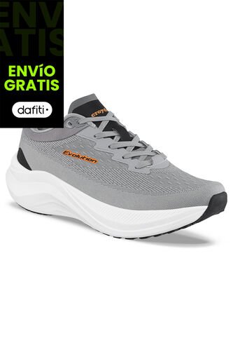 Tenis Running Rimbol Gris Para Hombre Croydon Croydon