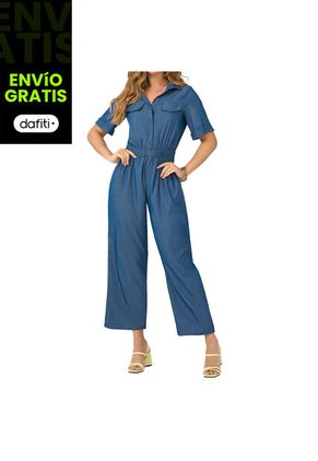 Enterizo Irene Azul Para Mujer Croydon