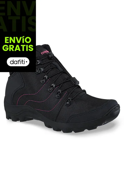 Botas Outdoor Tomoe Negro Para Mujer Croydon