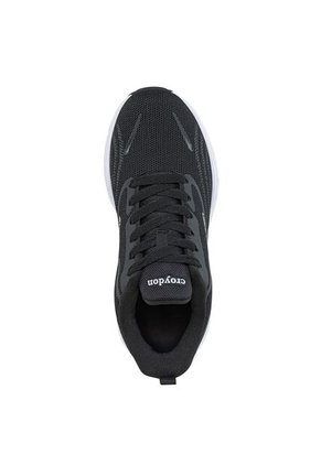 Tenis Running Potema Negro Croydon Para Mujer