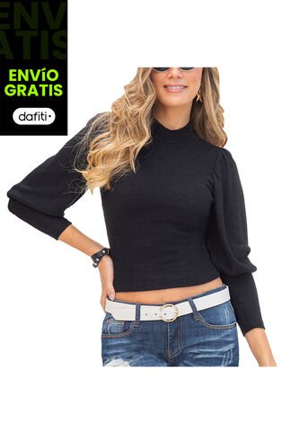 Buzo Dafne Negro Para Mujer Croydon Croydon