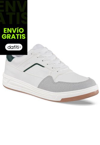 Tenis Urbanos Tabio Blanco-Verde Para Hombre Croydon Croydon