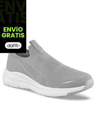 Tenis Running Krylax Gris Para Mujer Croydon Croydon