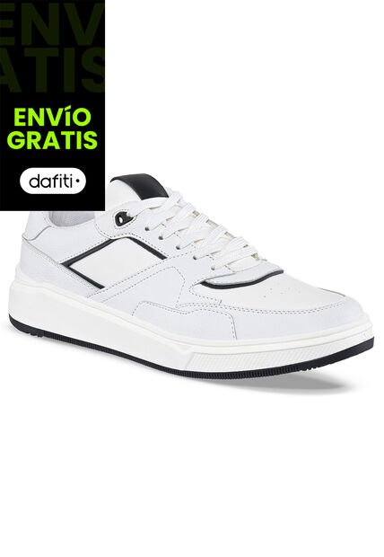 Tenis Urbanos Santiago Blanco Para Hombre Croydon