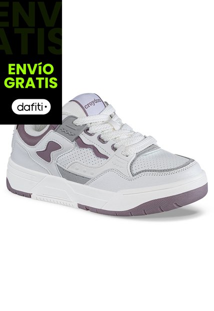 Tenis Urbanos Gimur Blanco Croydon Para Mujer