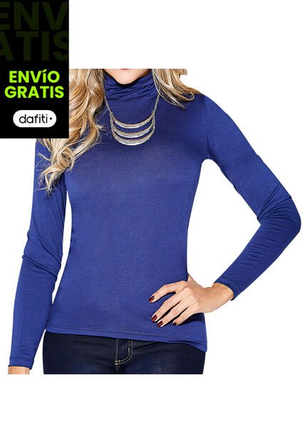 Blusa Iron Azul Para Mujer Croydon