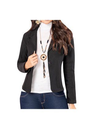 Blazer Araceli Negro Para Mujer Croydon