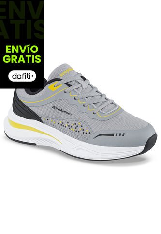 Tenis Running Lytor Gris Para Niño Croydon Croydon