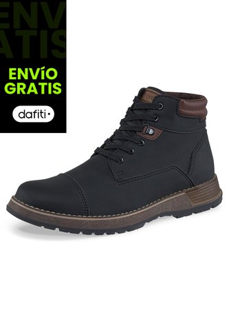 Botas Casuales Benedeto Negro Croydon Para Hombre Croydon