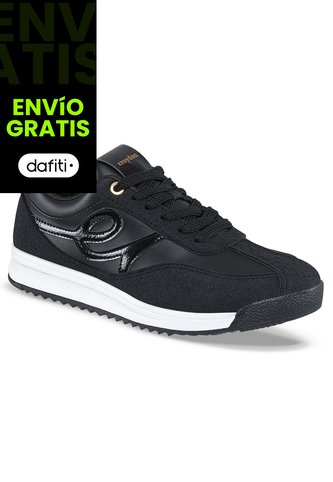Tenis Urbanos Selenne Negro Croydon Para Mujer Croydon