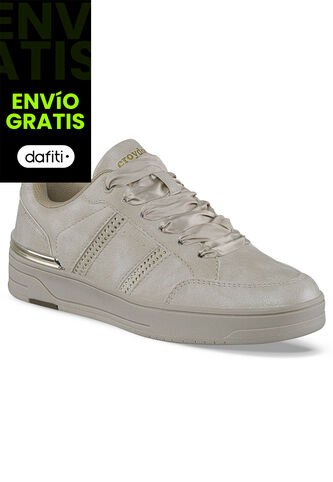 Tenis Urbanos Navira Beige Para Mujer Croydon Croydon