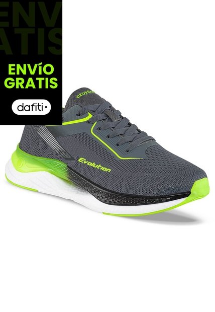 Tenis Running Sibo Gris Osc Croydon Para Hombre